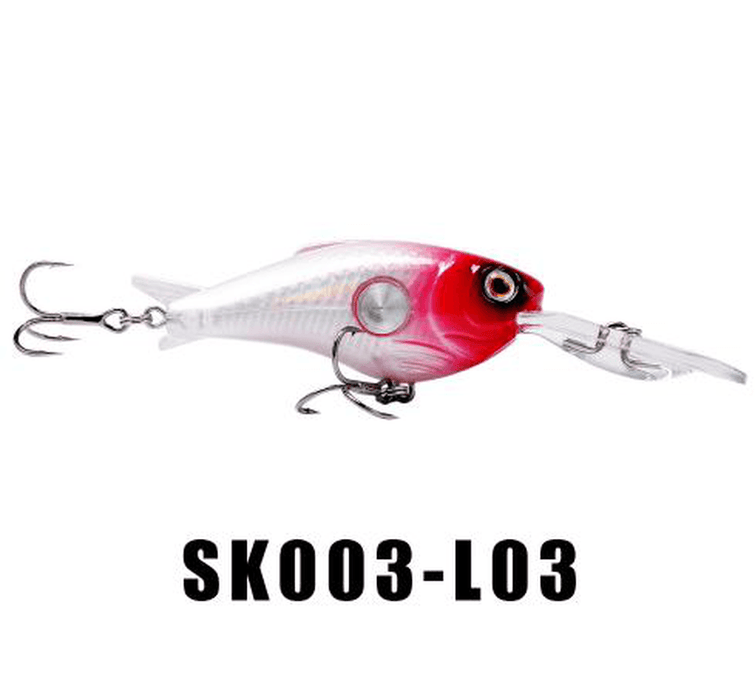 Seaknight SK003 1PCS Fishing Lures Floating 1.8M-3.9M 55Mm 10G Crank Artificial Hard Fishing Bait