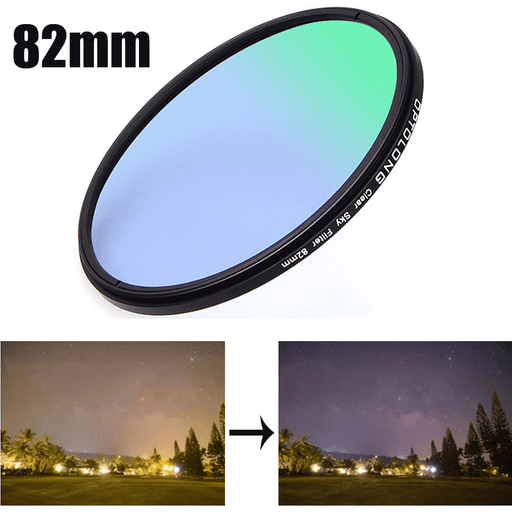 OPTOLONG 82Mm Diameter Clear Sky Filter Light Pollution Filter Monocular Telescope Visual Enhance Filter