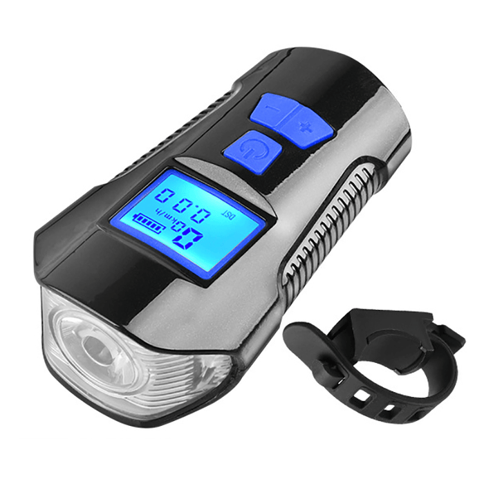 XANES SFL15 Bike Light Bicycle Cycling Horn Computer USB Rechargeable Waterproof Motorcycle E