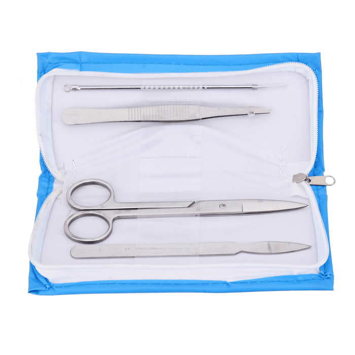 4Pcs/Set Biological Dissecting Dissection Experiment Anatomy Scalpel Tools Kit Scalpel Blade Medical Student Teaching