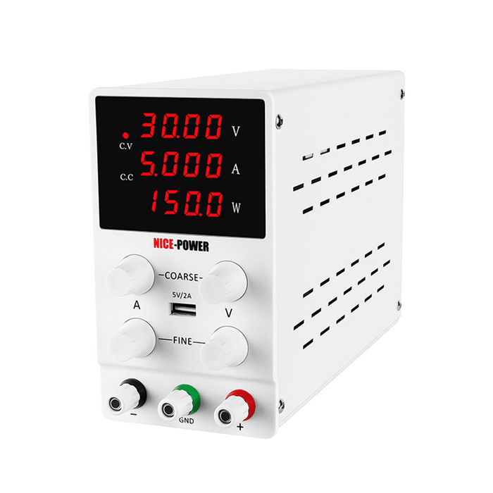 NICE-POWER SPS305 30V 5A Lab Bench DC Power Supply Digital Switching Laboratory Power Feeding Current Stabilizer Voltage Regulator