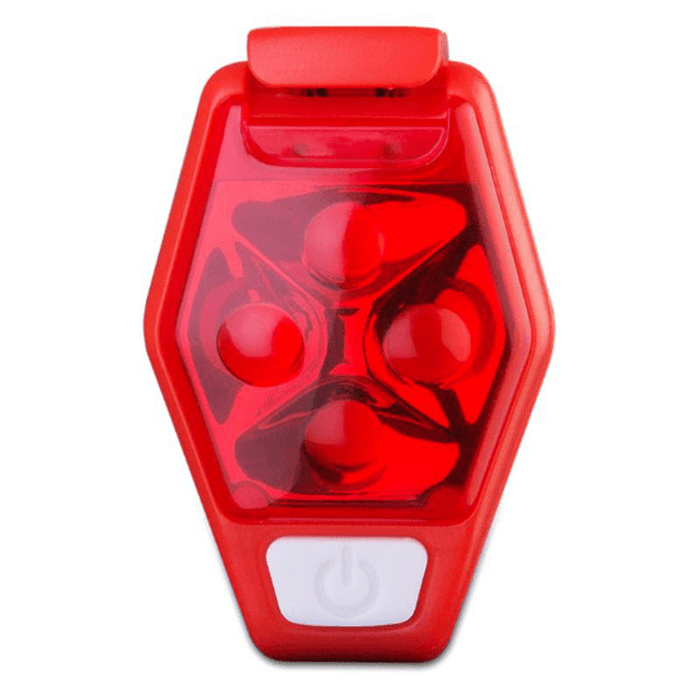 BIKIGHT Multi-Functional Outdoor Riding Tail Light IPX4 Woopower Running Arm Light Warning Light