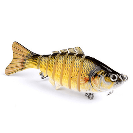 ZANLURE 10Cm 15G Simulation Bait Rattle Bead Lures Multi-Section Lures Fishing Lure Freshwater Fishing and Sea Fishing Universal
