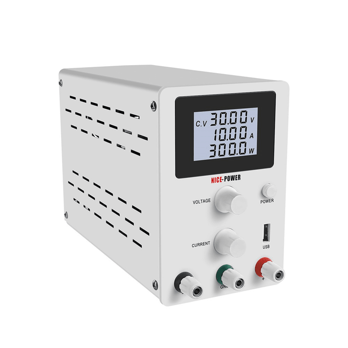 NICE-POWER R-SPS3010D LCD Screen 30V 10A Adjustable Switching DC Lab Bench Power Supply Digital Regulated Modul Laboratory 110V/220V Current Stabilizer