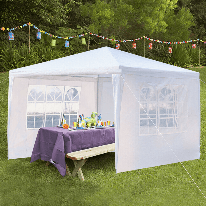 3X3M 3 Instant Sidewall Tent Canopy UV Sun Wall Waterproof Tent Sunshade Sidewall Outdoor Camping Gazebo Wedding Marquee Party