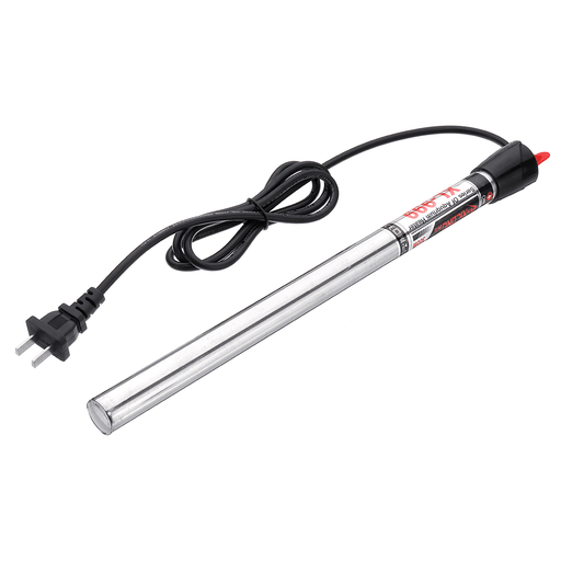 300W Submersible Stainless Steel Water Heater Rod Aquarium Fish Tank 220V