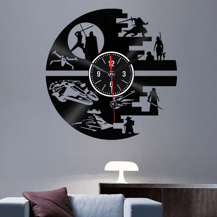 Emoyo EHJ94 Creative Wall Clock 3D Wall Clock Quartz Wall Clock for Home Office Decorations