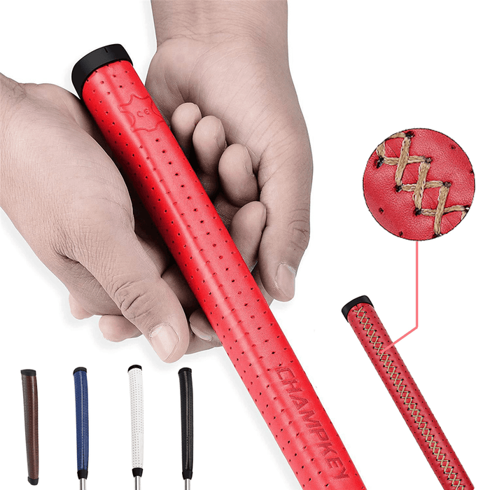 1Pcs PU Leather Golf Putter Grip Shock-Absorption Soft Club Grip Golf Rod Handle Cover