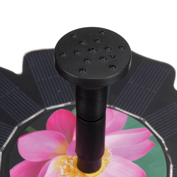 Solar Powered Fountain Water Pump Floating Garden Pond Pool Fish Tank Bird Bath