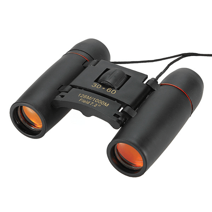 Moge 30X60 Folding Binocular HD Red Coated Film Lens Telescope Low Light Level Night Vision 126M/1000M