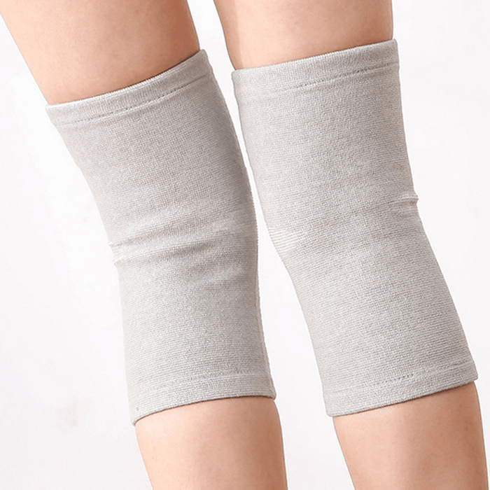 KALOAD 1 Pair Spandex Thicken Breathable Warm Knee Pad Winter Thermal Wool Brace Fitness Protector