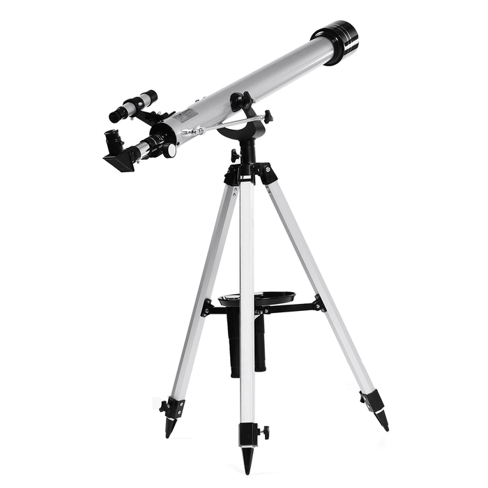 675X High Magnification Astronomical Refractive Zooming Telescope for Space Celestial Observation