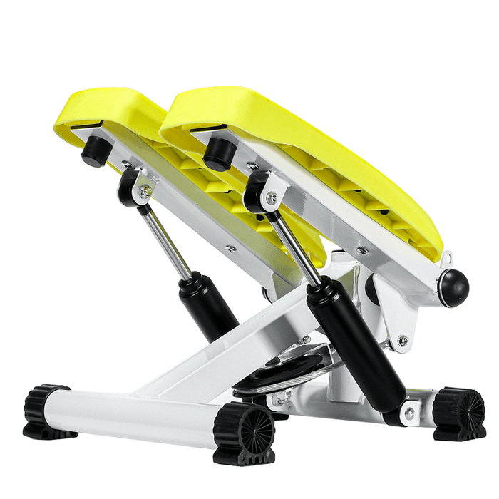 Mini Stepper Air Climber Stair Stepper Aerobic Stepp Machine with Resistance Bands LCD Monitor Gym Home Fitness