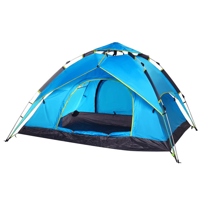 4-5 People Automatic Family Camping Tent Ultralight Sunshade Canopy Awning Outdoor Travel