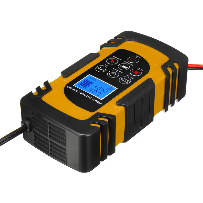 Smart Automatic 12V/24V 8A Car Battery Charger Motorcycle Repair Pulse Repair Activation