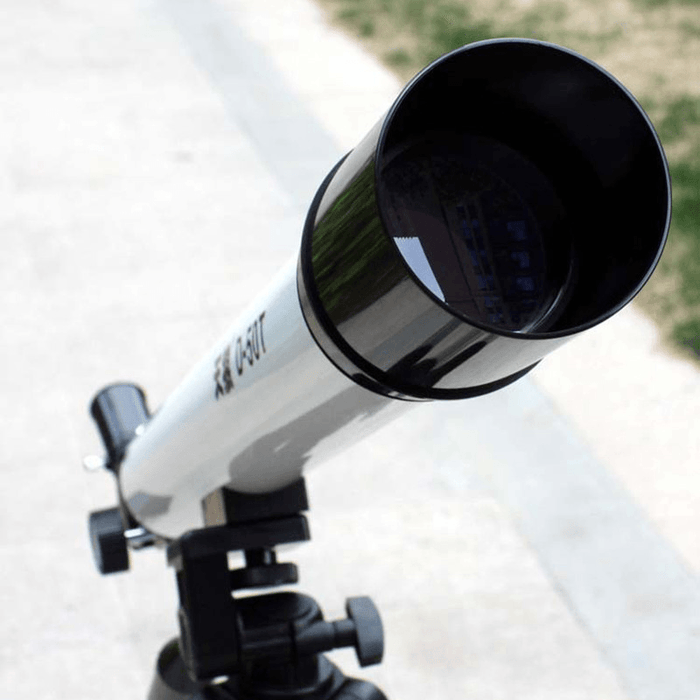 125X Refractive Astronomical Telescope with Tripod Kids 360° Surround Outdoor Monocular Children Refractive Astrophile Space Observation Tool