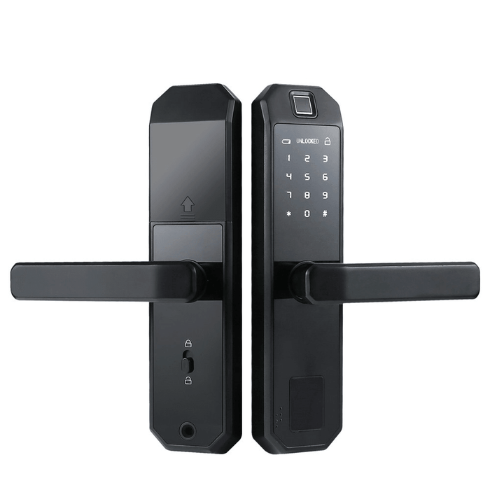 F1 Smart Fingerprint Door Lock with Keypad Electronic Intelligent Security Lock Household Bedroom Anti-Theft Door Password Card Key Locker