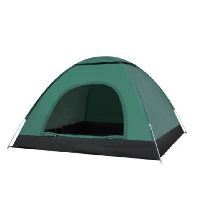 3-4 Person Automatic Camping Tent Double Door Tent Anti-Uv Sun Shade Canopy Outdoor Beach Hiking Fishing Tent 79 X 79 X 49 Inches