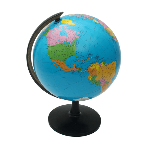 32Cm Swivel World Globe Map Desktop Decor Kids Children Educational Earth Teaching Interactive Toys Gift