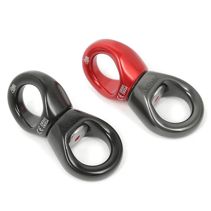 XINDA 30KN Outdoor Universal Ring High Quality Aluminum Swing Swivel for Anchoring Yoga Climbing