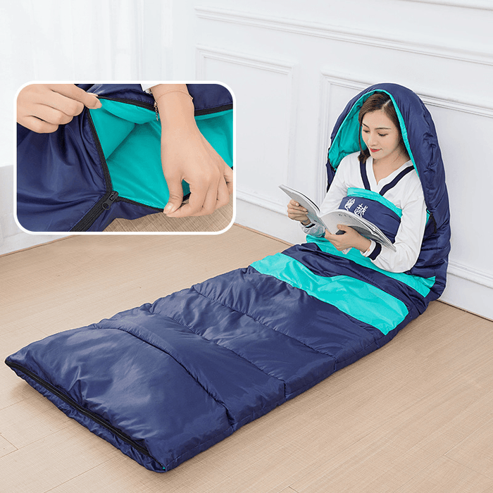 Ipree® Heating Sleeping Bag Lightweight 3 Modes Adjustable USB Charging Envelope Slumber Bag Waterproof Floor Mats Blankets for Outdoor Traveling Hiking