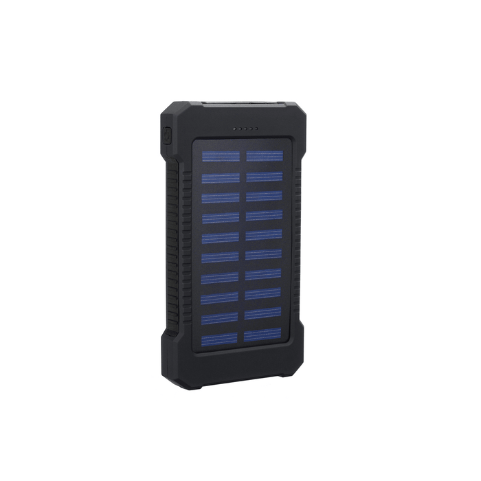 Solar Power Bank 8000Mah Portable Waterproof Solar Charger with LED Light