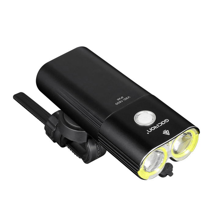 GACIRON 1600 LM Bike Front Headlight Cycling Bicycle Rechargeable Flashlight IPX6 Waterproof 5000Mah Power Bank Bike Accessories