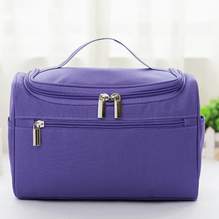 Women Portable Toiletry Wash Bag Waterproof Cosmetic Make-Up Storage Pouch Outdoor Travel