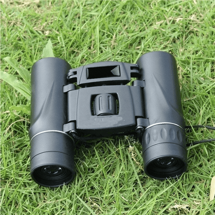 100X22 Mini HD Binoculars Folding Compact BAK4 Telescope High Powered Night Vision Binoculars