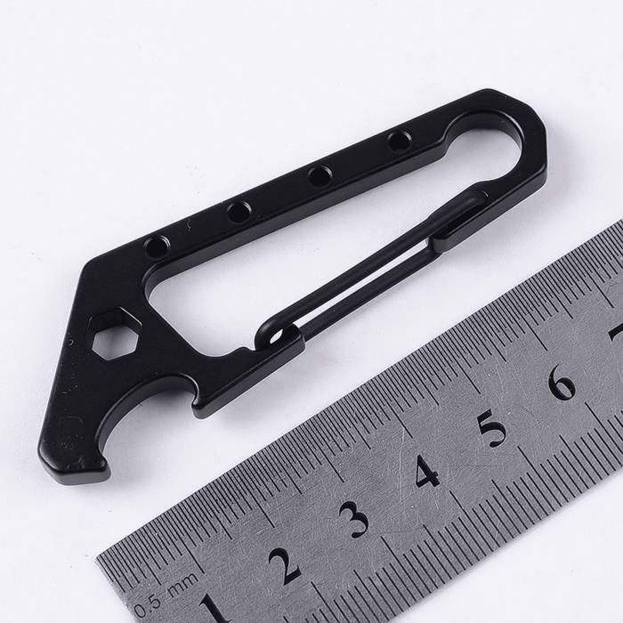 Multi Tools Carabiners Tactical Pocket Keychain Buckle Outdoor Camping Survival Travel Kits