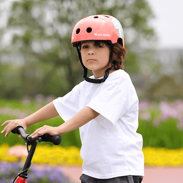 WEST BIKING Children'S Bicycle Helmet Cycling Safety Caps EPS Durable Acooter Balance Bike Helmet Protection Equipment Children'S Gifts