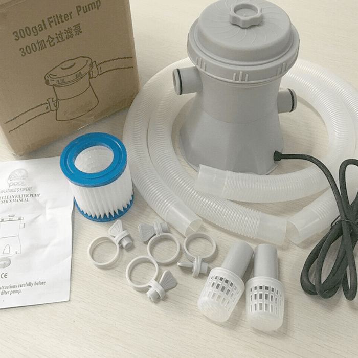 Swimming Pool Filter Pump Reusable Water Cleaner Electric Filter Pump