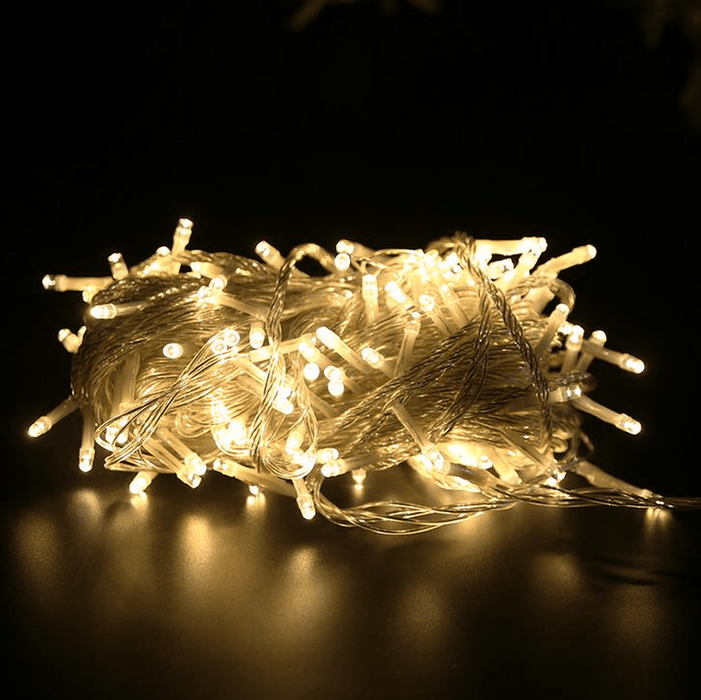10M 2020 Christmas Tree Fairy LED Waterproof String Light Garland Chain Home Garden Wedding Party Outdoor Holiday Decor