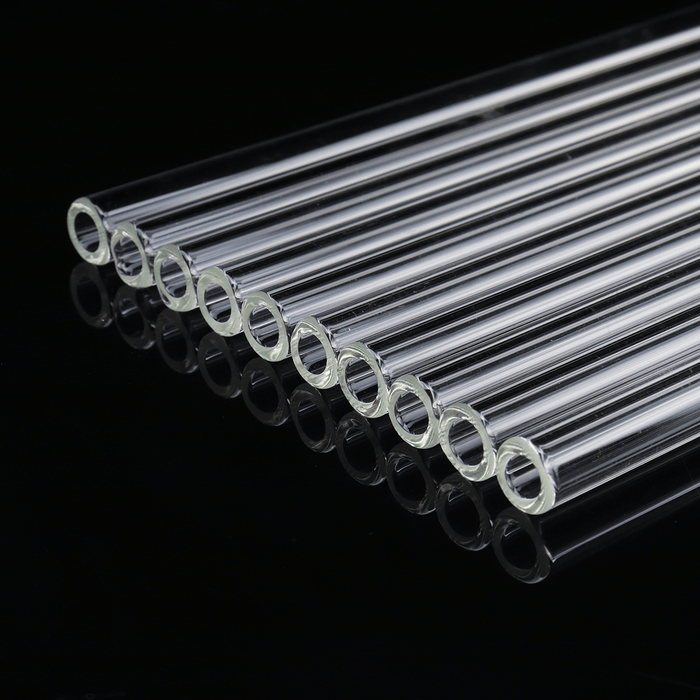 10Pcs Length 150Mm OD 10Mm 1Mm Thick Wall Borosilicate Glass Blowing Tube Lab Tubes