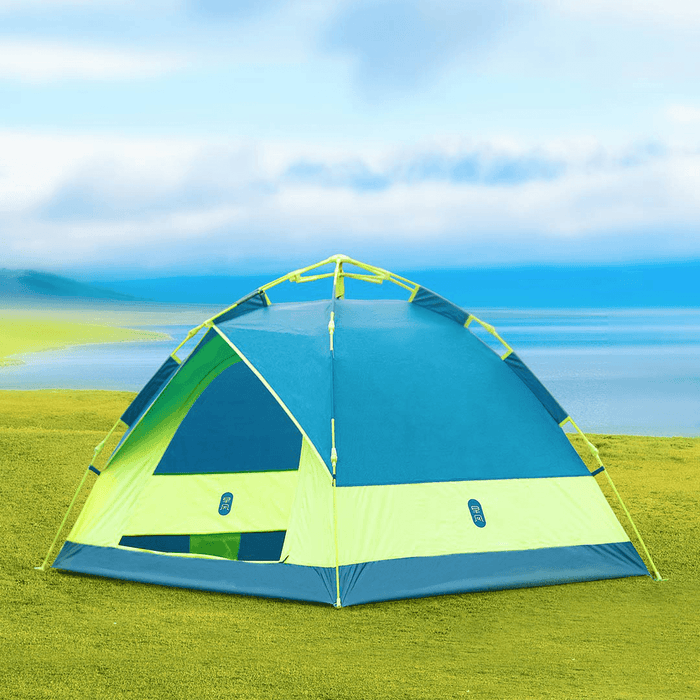 ZENPH 3-4 People Automatic Tent Waterproof PU 1000Mm Canopy Sunshade Outdoor Camping From