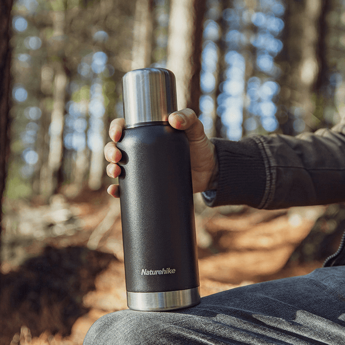 Naturehike NH19SJ010 750/1000Ml Stainless Steel Vacuum Cup Travel Camping Thermal Insulation Water Bottle Kettle