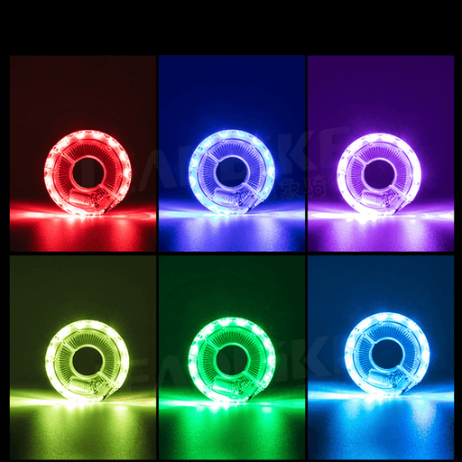 350Mah Bicycle Light Wheel Decoration Light Waterproof Outdoor Mountain Road Bike Riding Accessories