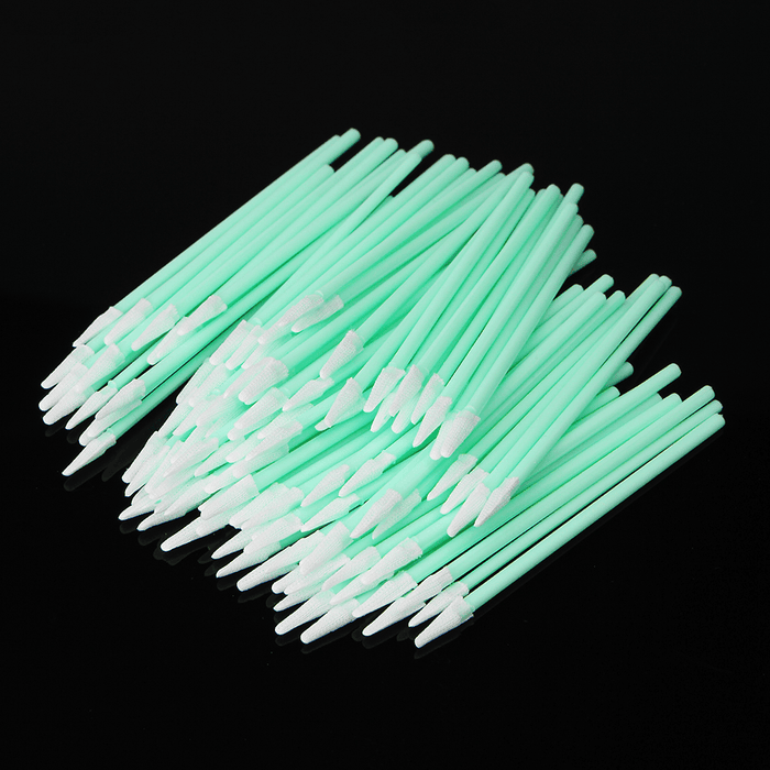 100Pcs Pointed Tipped Foam Cleaning Sponge Swabs Stick for Inkjet Printer Camera Optical Cleanroom