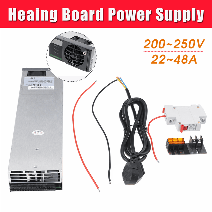 200V-250V 50/60Hz to 48V Heating Board Power Supply 3000W DC Power Supply