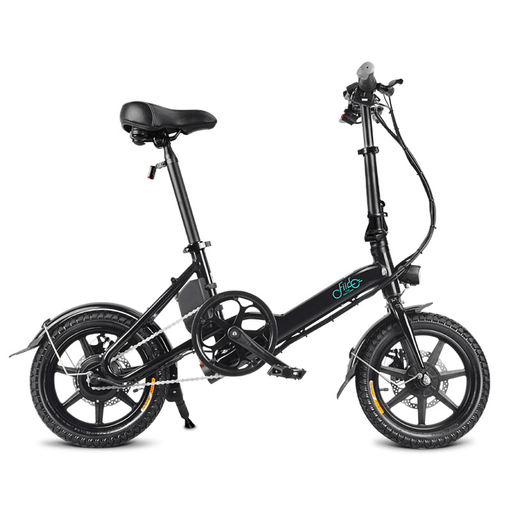 FIIDO D3 36V 5.2Ah 250W 14 Inches Folding Moped Bicycle 25Km/H Max 35KM Mileage Mini Electric Bike