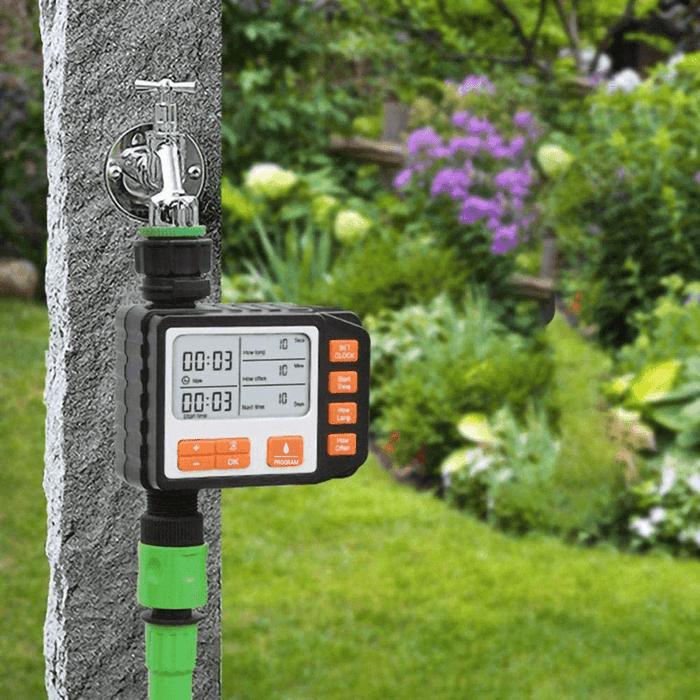 Automatic Sprinkler Timer Digital Garden Lawn Hose Faucet Irrigation System Controller with Led Screen