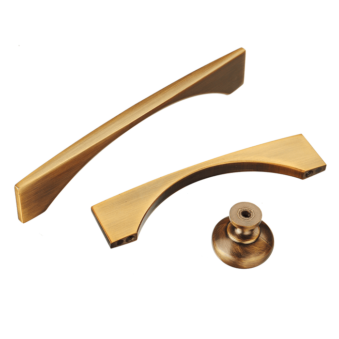 Bronze Zinc Alloy Cabinet Drawer Handle Cabinet Furniture Door Knobs