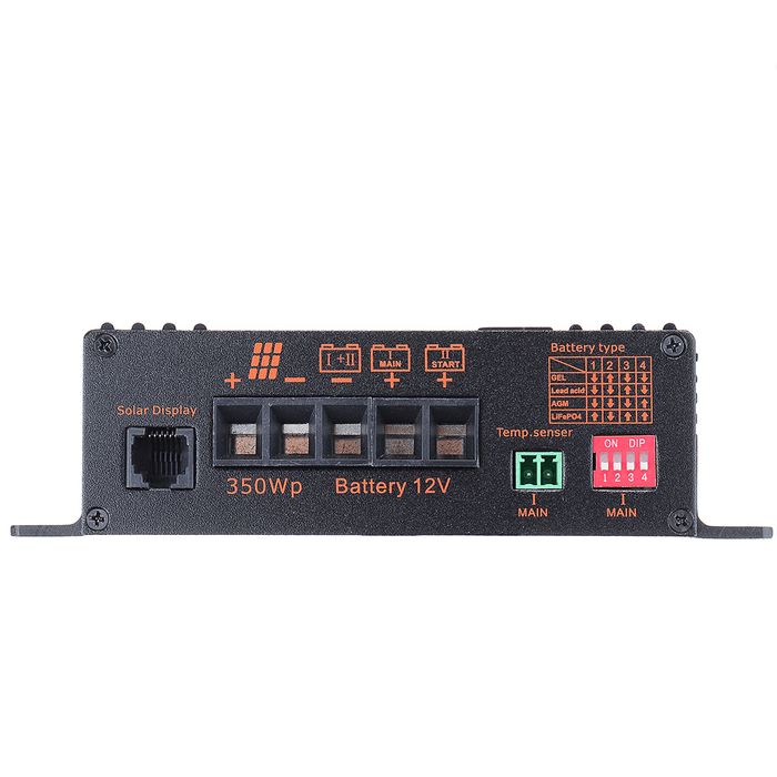 MPPT5025A-DUO MPPT 25A 12V Solar Charge Controller with LCD Solar Regulator for Solar Panel Charger