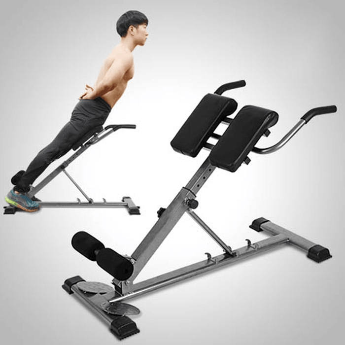 Adjustable Roman Chair Training Bench Back Extension Abs Training Gym Fitness Equipment Max Load 150Kg