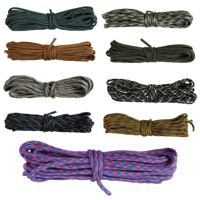 26FT 8M 550Lb Paracord Parachute 7 Inner Strand Survival Emergency Bushcraft