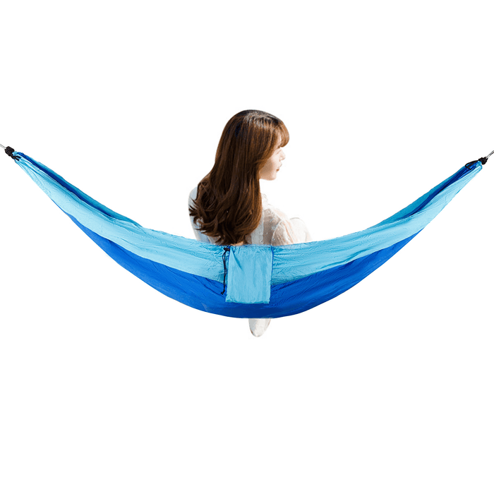 Ipree® Double Person Hammock Nylon Swing Hanging Bed Outdoor Camping Travel Max Load 300Kg