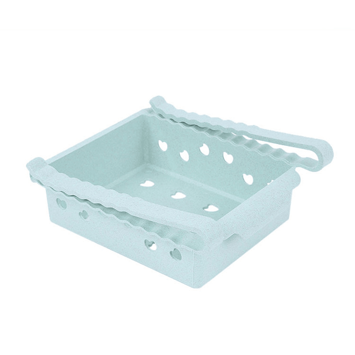 2L Refrigerator Storage Rack Food Organizer Shelf Box Pull-Out Drawer Holder Camping Picnic