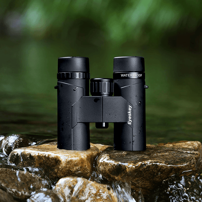 EYESKEY ED 8X32 Waterproof Binocular Camping Night Vision SMC Coating BAK4 Prism Optics Telescope