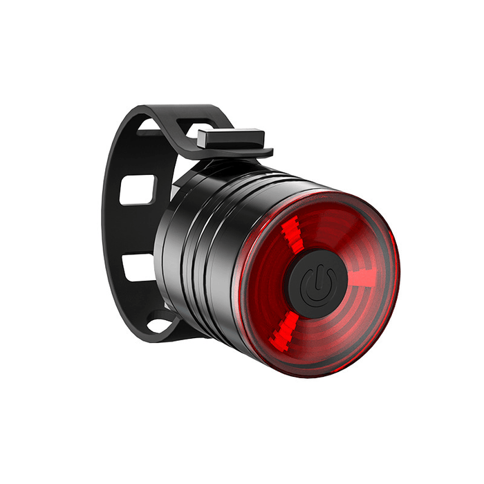 BIKIGHT 1Pair Bicycle Headlight +Taillight Night Riding Warning Light Aluminum Alloy Waterproof Outdoor Cycling Mountain Bike LED Light