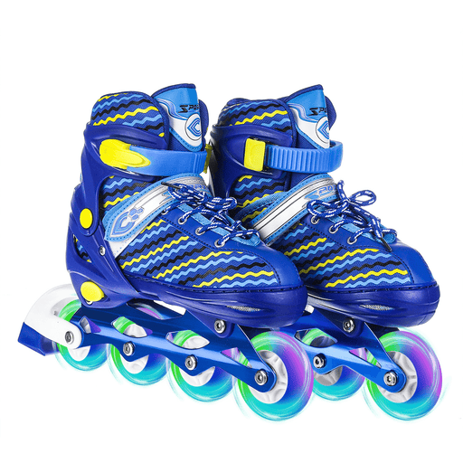 Adjustable Inline Skates Winter Snow Speed Skates Straight Row Skates Breathable Comfortable Adjustable Roller Blades for Adult Kids